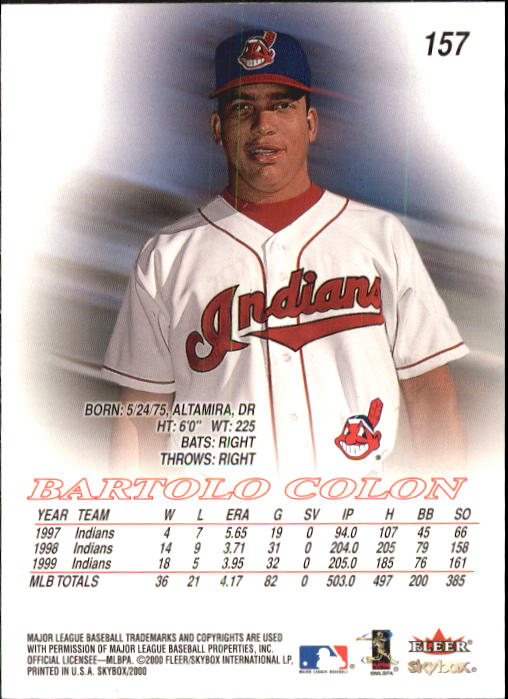 2000 Skybox Baseball "Main Set" Cards #1 to #200 Veterans - Picture 315 of 401