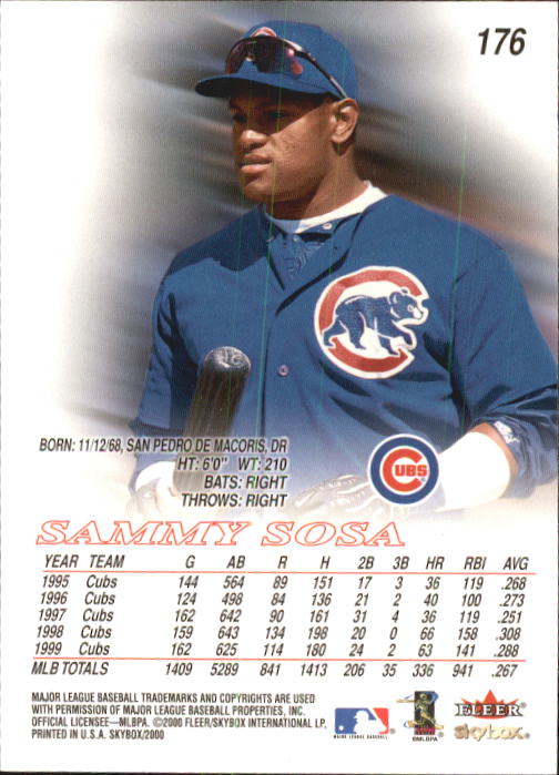 2000 Skybox Baseball "Main Set" Cards #1 to #200 Veterans - Picture 353 of 401