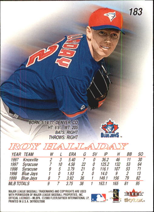 2000 Skybox Baseball "Main Set" Cards #1 to #200 Veterans - Picture 367 of 401