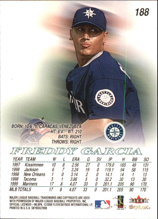 2000 Skybox Baseball "Main Set" Cards #1 to #200 Veterans - Picture 377 of 401