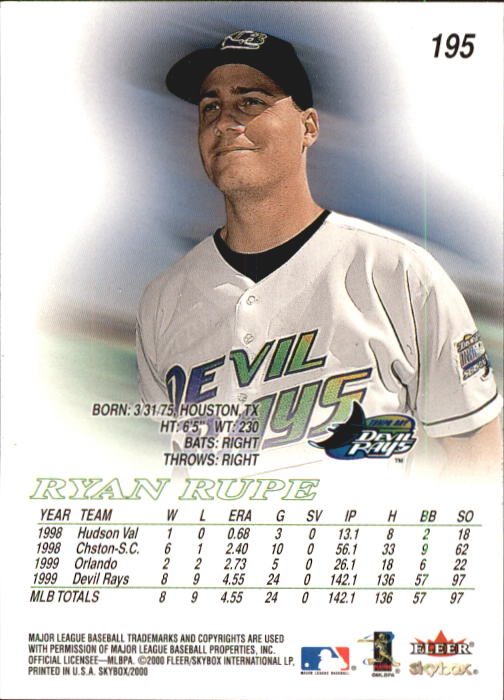 2000 Skybox Baseball "Main Set" Cards #1 to #200 Veterans - Picture 391 of 401