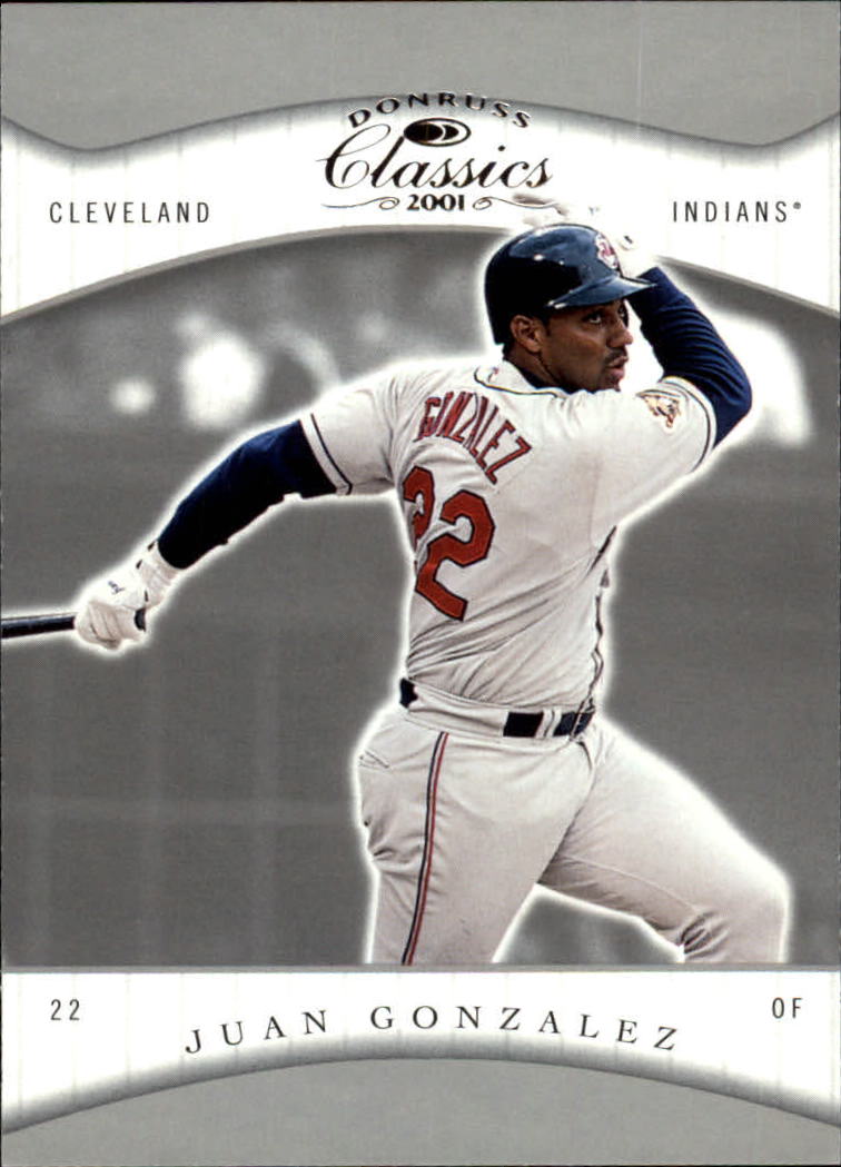 2001 Donruss Classics Baseball "Main Set" Cards - Picture 70 of 203