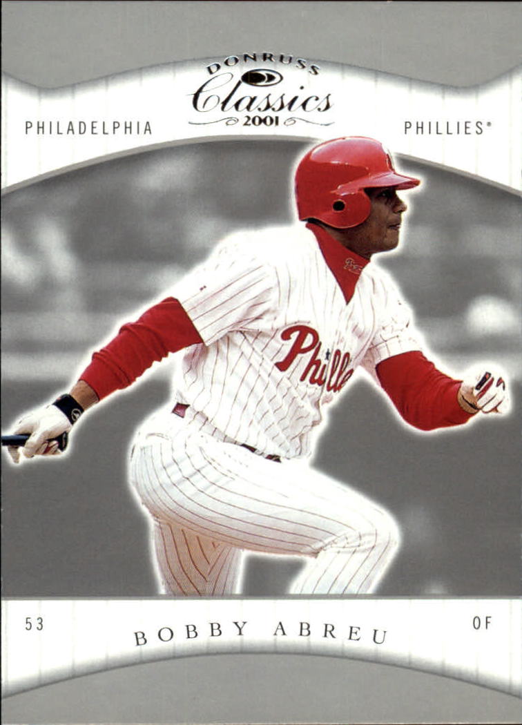 2001 Donruss Classics Baseball "Main Set" Cards - Picture 96 of 203