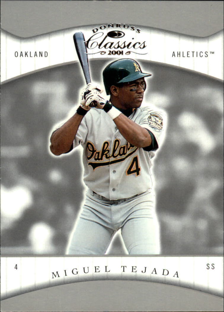 2001 Donruss Classics Baseball "Main Set" Cards - Picture 146 of 203