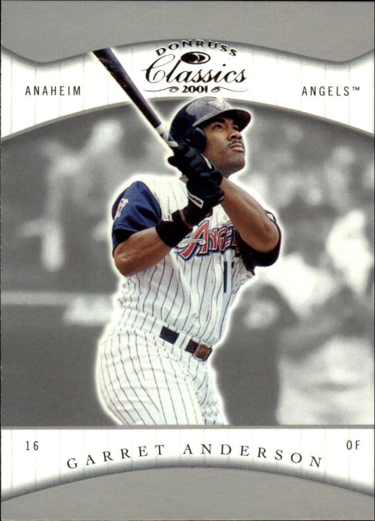 2001 Donruss Classics Baseball "Main Set" Cards - Picture 160 of 203