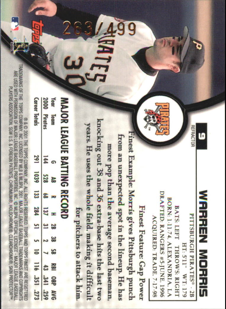 2001 Finest Baseball - Picture 177 of 177