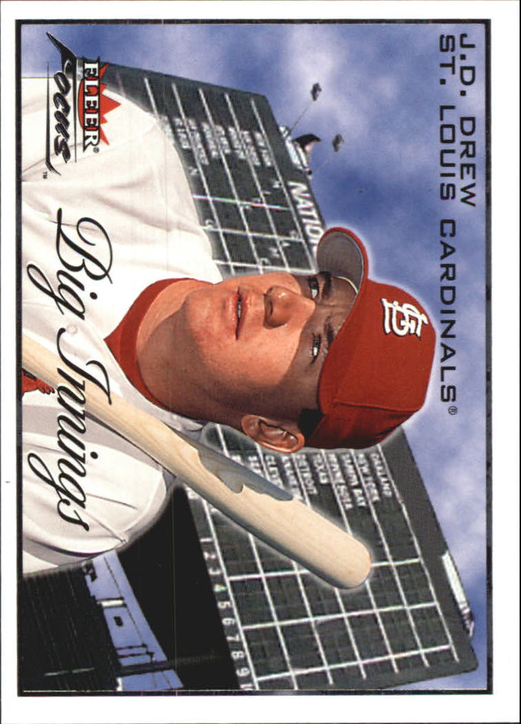 Tarjetas ""Insertar"" de béisbol Fleer Focus 2001 - Imagen 14 de 23