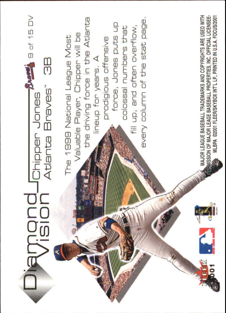 Tarjetas ""Insertar"" de béisbol Fleer Focus 2001 - Imagen 21 de 23