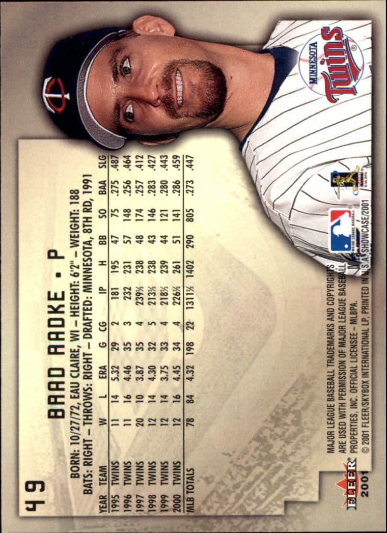 2001 Fleer Showcase - #80 Andres Galarraga