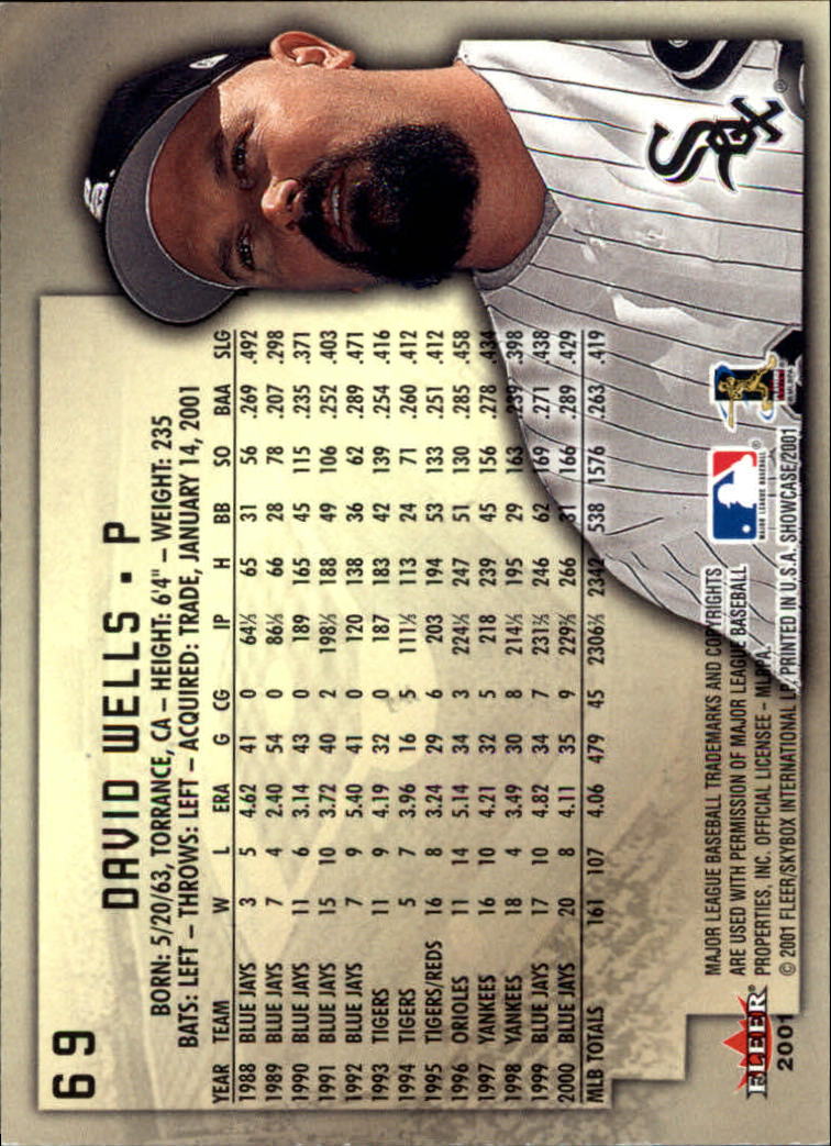 2001 Fleer Showcase - #80 Andres Galarraga