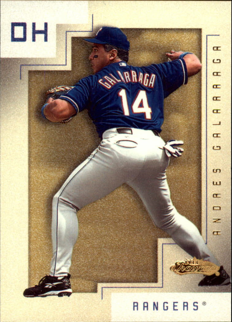 2001 Fleer Showcase - #80 Andres Galarraga