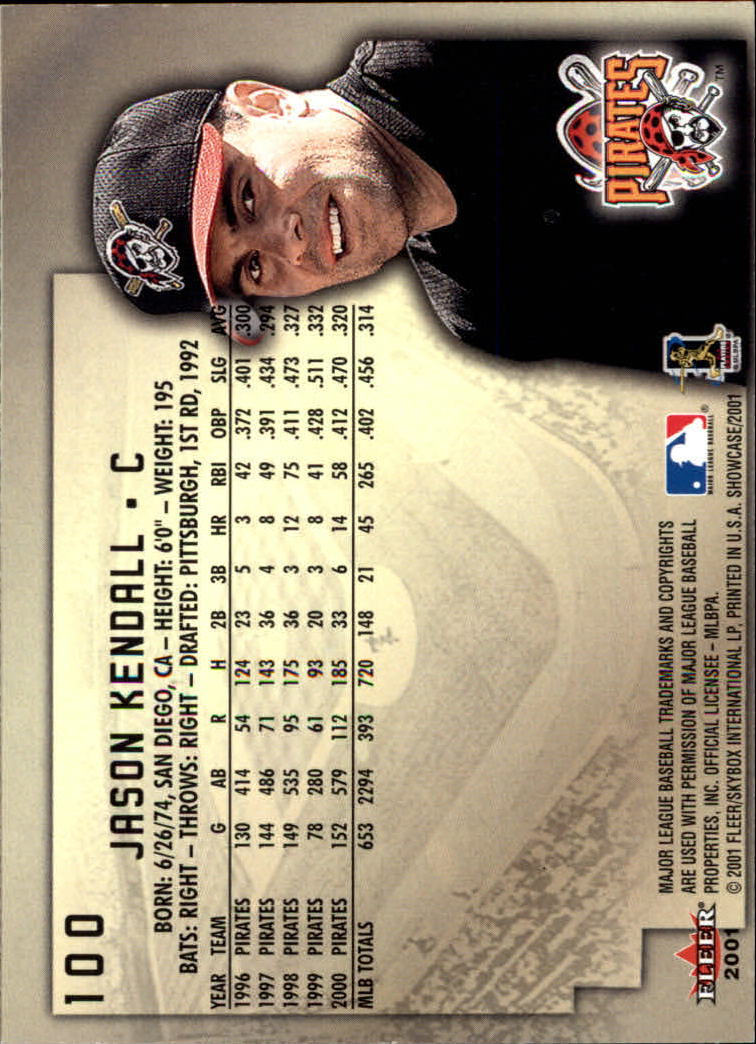 2001 Fleer Showcase - #80 Andres Galarraga