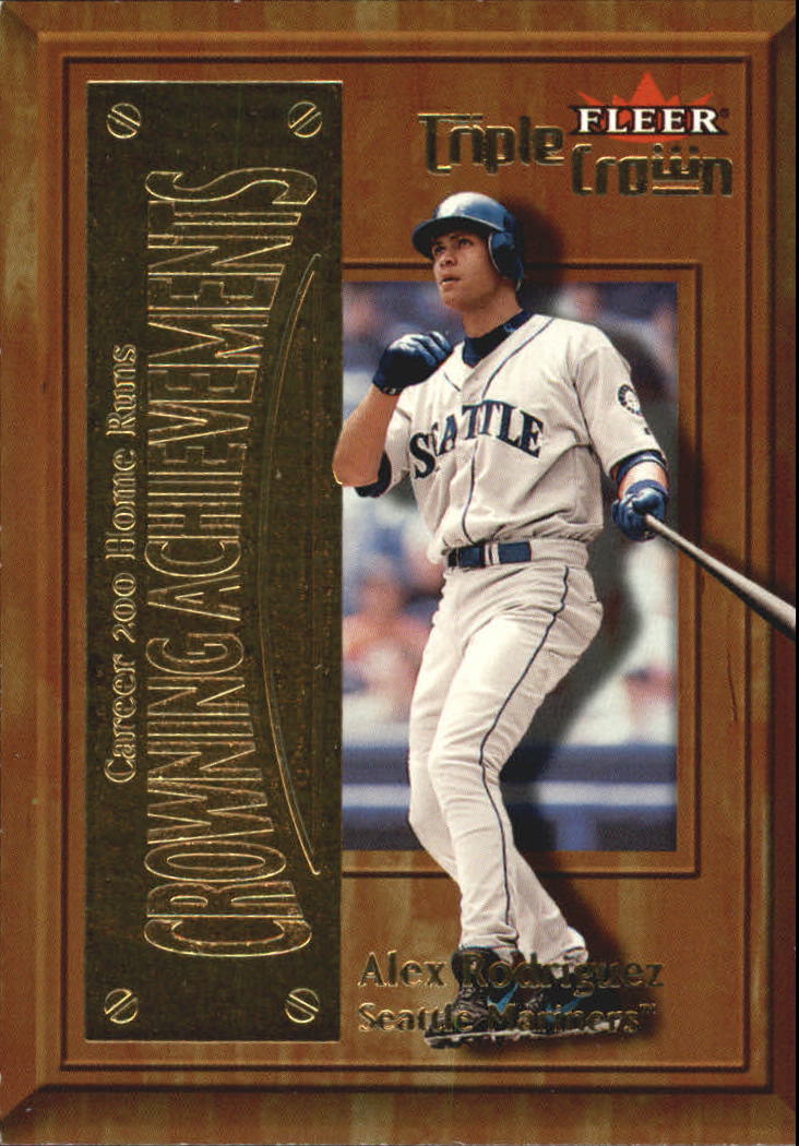2001 Fleer Triple Crown Baseball "Insert and Parallel" Cards - Picture 8 of 39