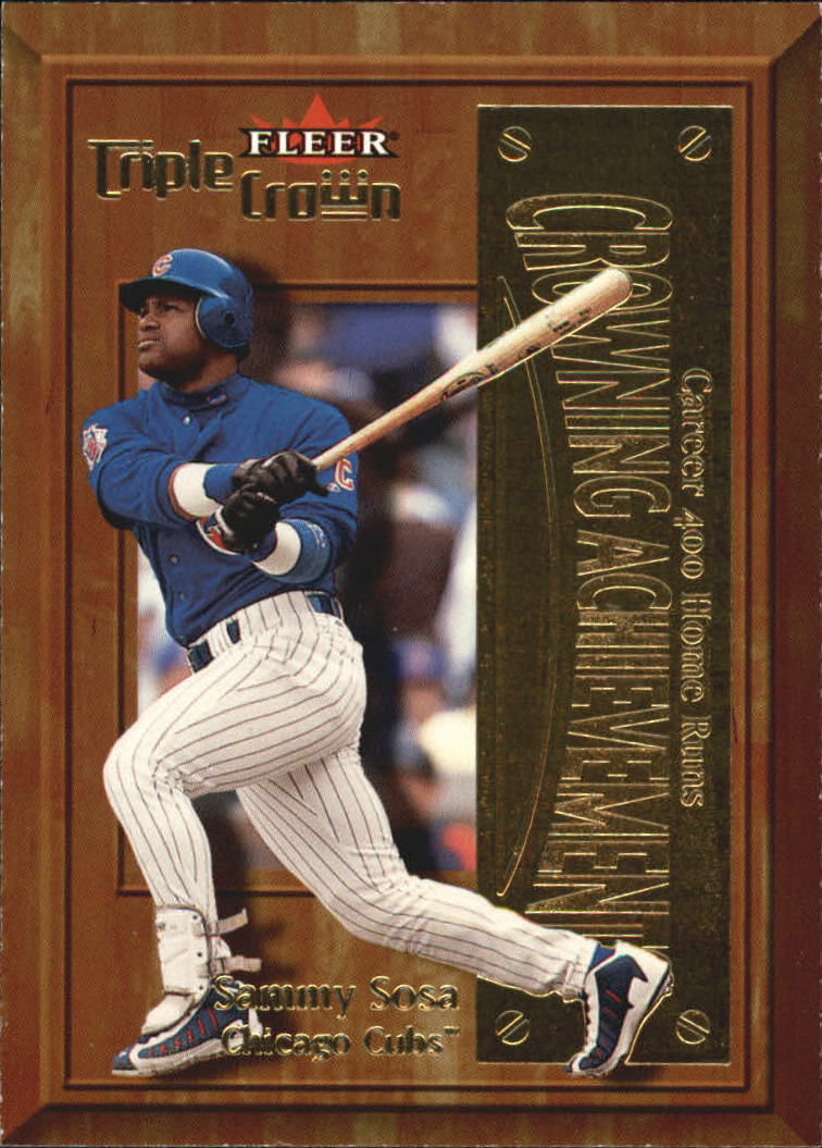 2001 Fleer Triple Crown Baseball "Insert and Parallel" Cards - Picture 12 of 39