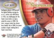 2001 Fleer Triple Crown Baseball "Insert and Parallel" Cards - Picture 23 of 39