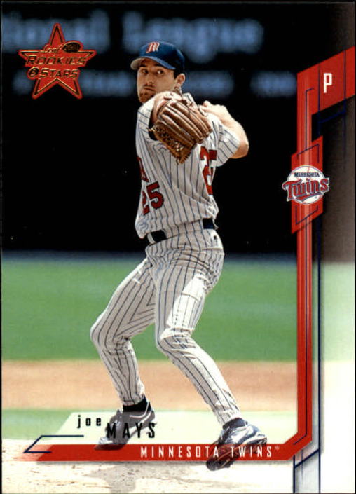 2001 Leaf Rookies and Stars Baseball "Main Set" Base Cards #1 to #300 - Picture 108 of 281