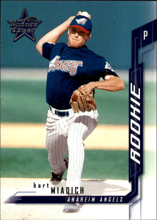2001 Leaf Rookies and Stars Baseball "Main Set" Base Cards #1 to #300 - Picture 204 of 281