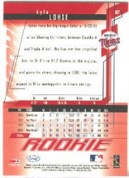 2001 Leaf Rookies and Stars Baseball "Main Set" Base Cards #1 to #300 - Picture 259 of 281