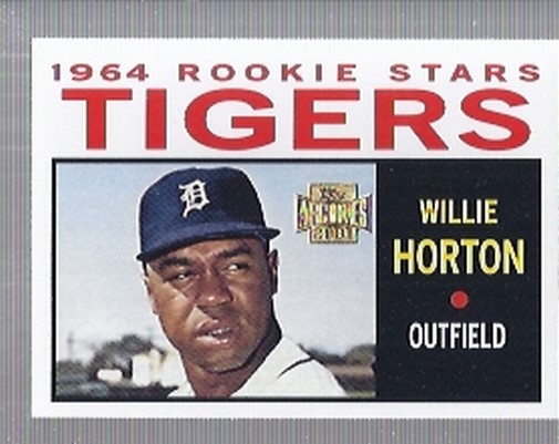 Hank Aaron, Willie McCovery, Jim Wynn & Ron Santo 2001 Topps Archives 1967  National League Home Run Leaders Card #207