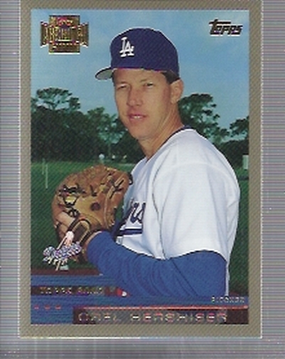 1993 Topps #255 Orel Hershiser - NM-MT