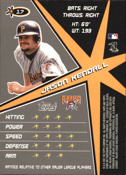 2001 Topps Stars Baseball - Picture 27 of 301