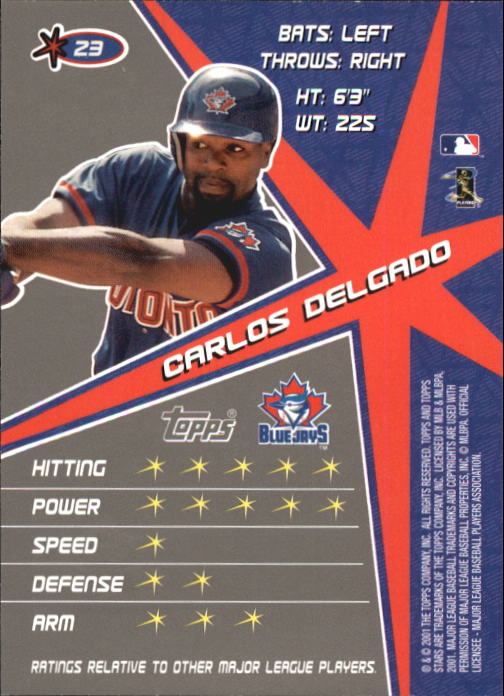 2001 Topps Stars Baseball - Picture 39 of 301
