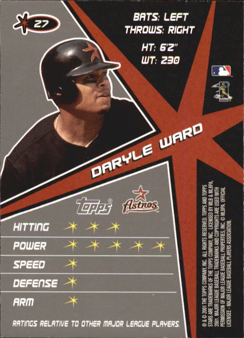 2001 Topps Stars Baseball - Picture 43 of 301