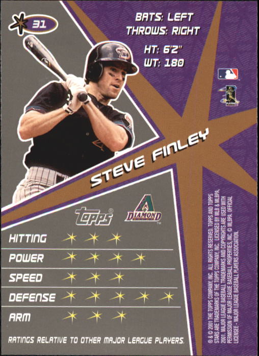 2001 Topps Stars Baseball - Picture 49 of 301