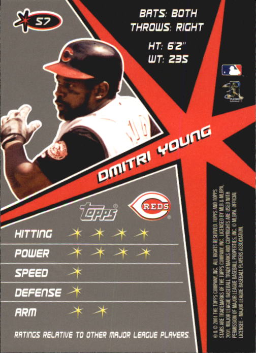 2001 Topps Stars Baseball - Picture 89 of 301