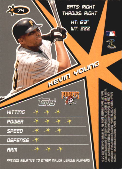 2001 Topps Stars Baseball - Picture 113 of 301