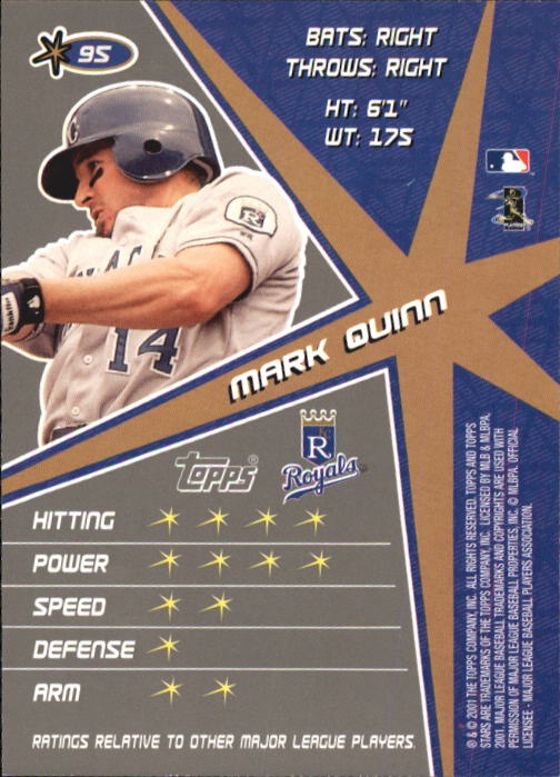 2001 Topps Stars Baseball - Picture 149 of 301