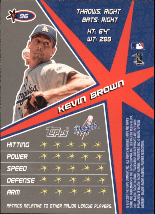 2001 Topps Stars Baseball - Picture 151 of 301