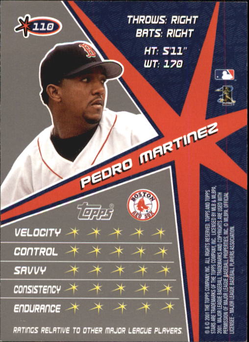 2001 Topps Stars Baseball - Picture 169 of 301