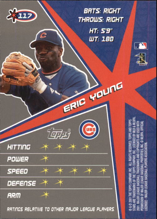 2001 Topps Stars Baseball - Picture 181 of 301