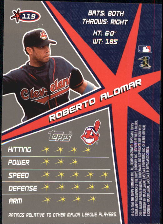2001 Topps Stars Baseball - Picture 185 of 301