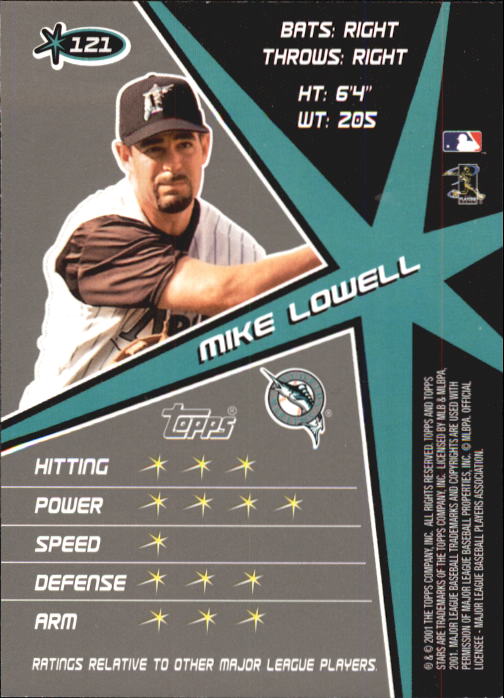 2001 Topps Stars Baseball - Picture 187 of 301