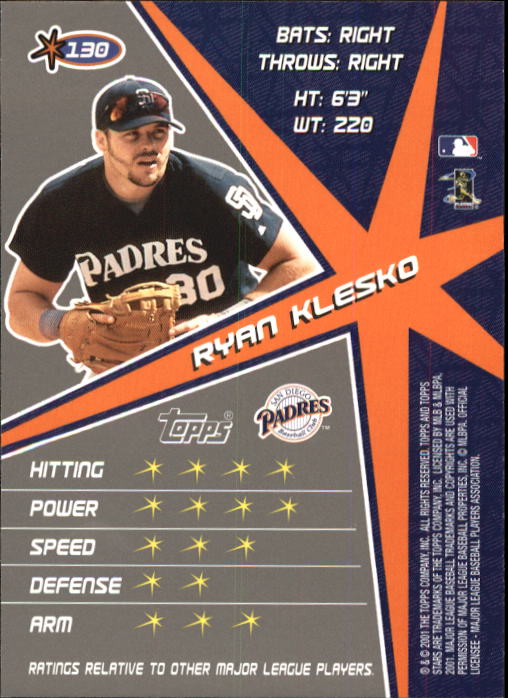 2001 Topps Stars Baseball - Picture 199 of 301