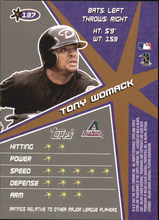 2001 Topps Stars Baseball - Picture 207 of 301