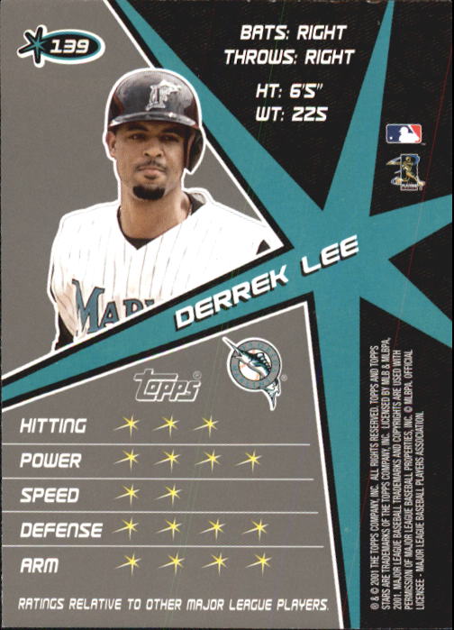 2001 Topps Stars Baseball - Picture 211 of 301