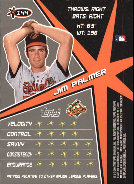 2001 Topps Stars Baseball - Picture 217 of 301
