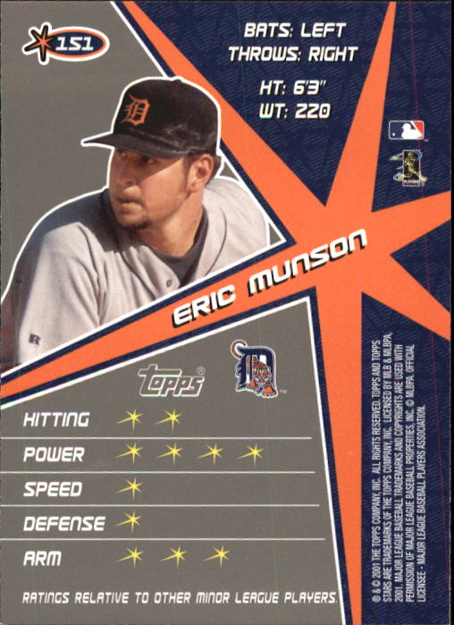2001 Topps Stars Baseball - Picture 229 of 301