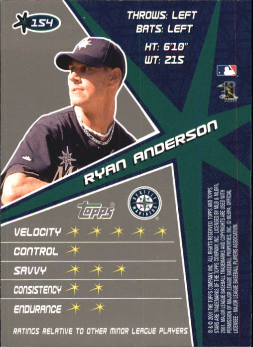 2001 Topps Stars Baseball - Picture 235 of 301