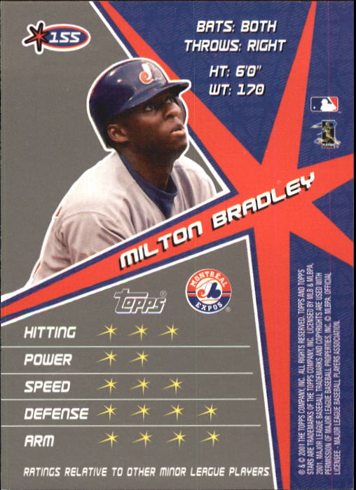 2001 Topps Stars Baseball - Picture 237 of 301