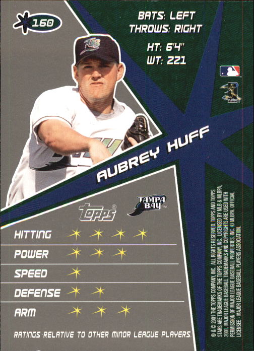 2001 Topps Stars Baseball - Picture 247 of 301