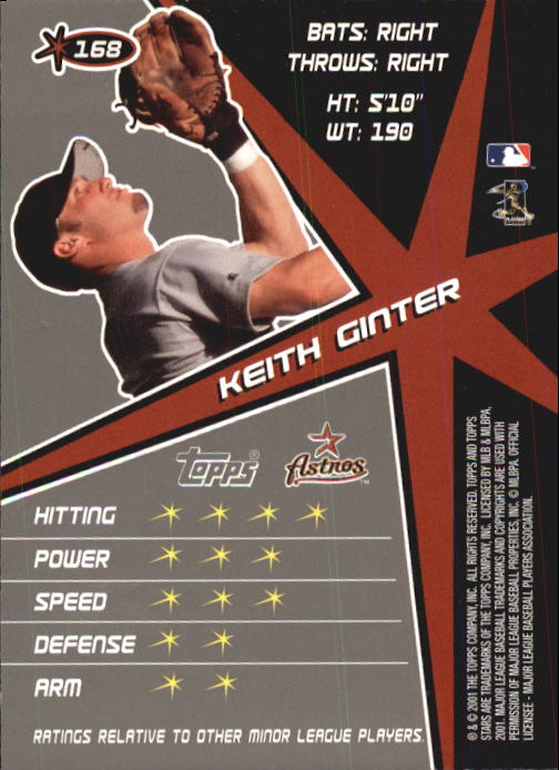 2001 Topps Stars Baseball - Picture 259 of 301