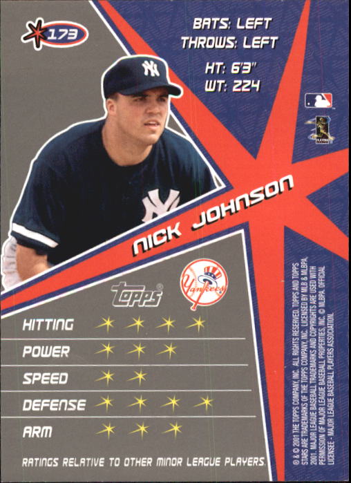 2001 Topps Stars Baseball - Picture 263 of 301