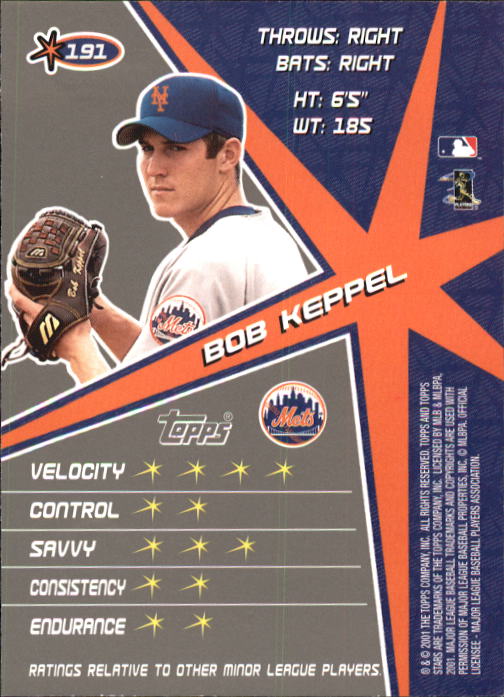 2001 Topps Stars Baseball - Picture 287 of 301
