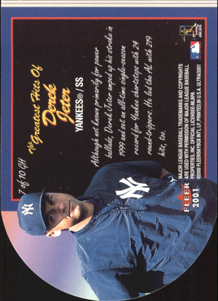 2001 Ultra (Fleer) Baseball "Insert" Cards - Picture 25 of 41