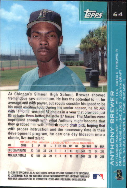2001 Topps HD Baseball - Picture 13 of 35
