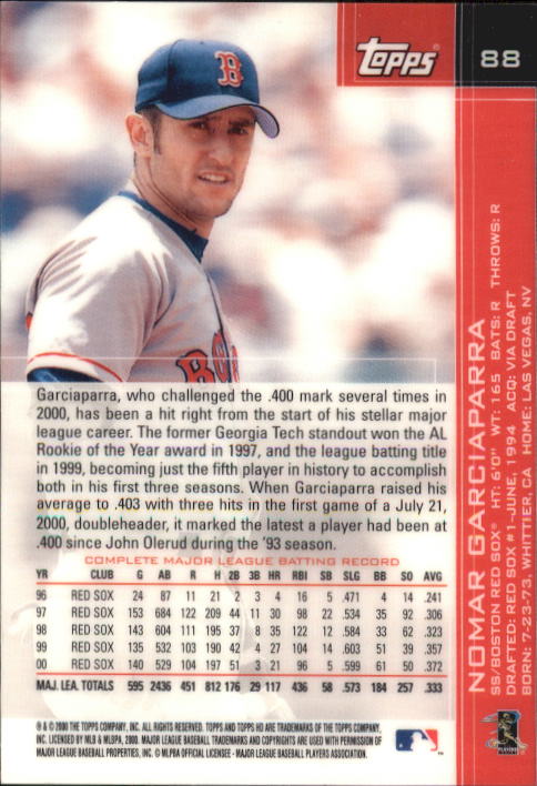2001 Topps HD Baseball - Picture 15 of 35
